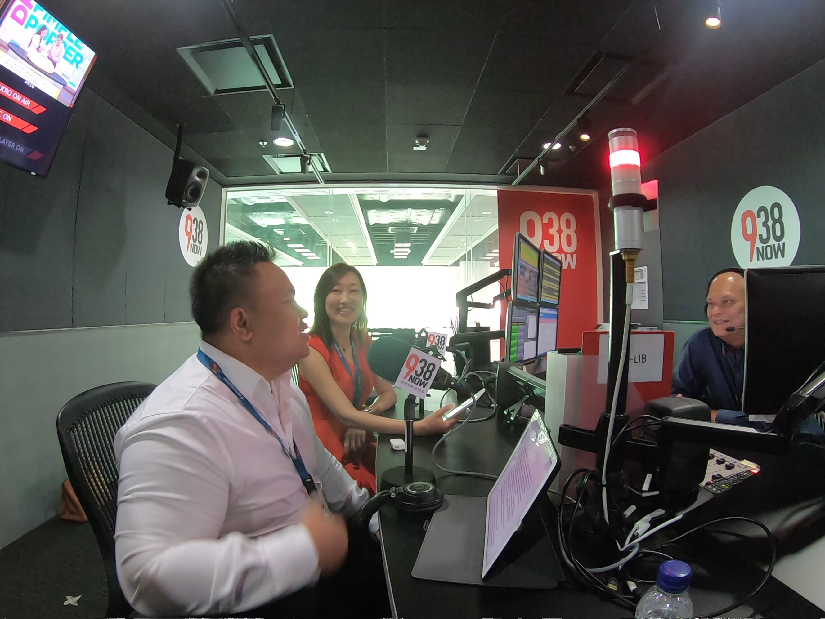 Stradivari Strings radio interview at Media Corp “93.8 Now” with Mr Keith De Souza on 19th March 2019