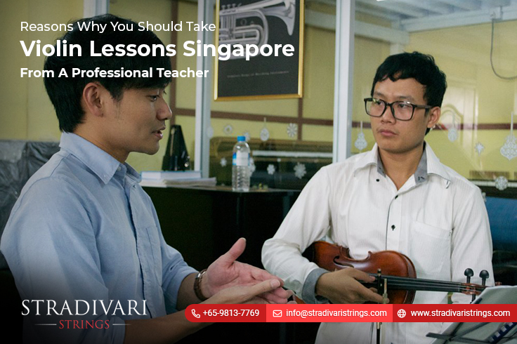 Reasons Why You Should Take Violin Lessons Singapore From A Professional Teacher